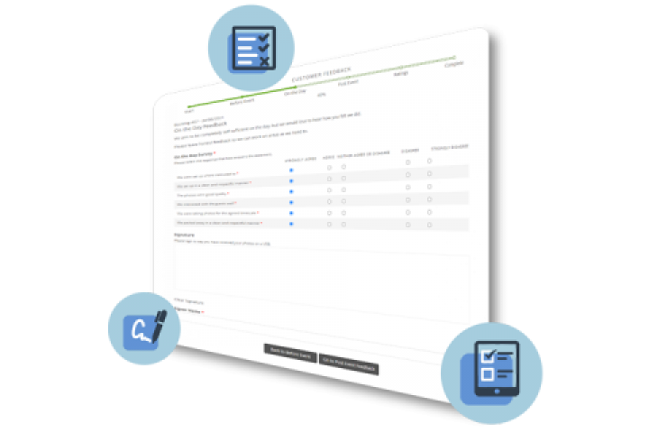 Customer Questionnaires & Webforms